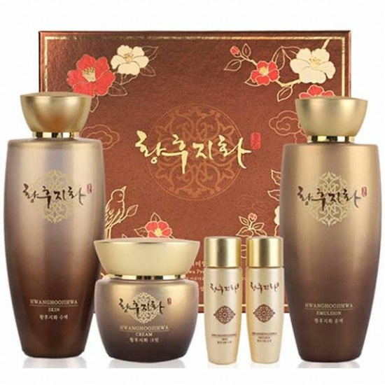 코리아나 프리미엄 황후지화 3종+여행용2종 보습 크림 주름개선