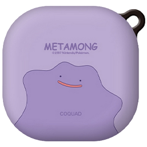 코쿼드  갤럭시 버즈2 프로 포켓몬 메타몽 하드 케이스