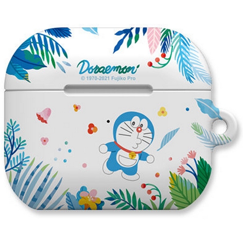 코쿼드  에어팟3 도라에몽 플라워 하드케이스