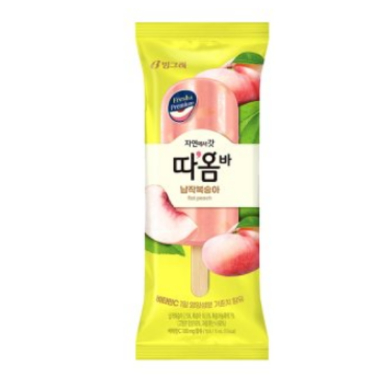 빙그레 따옴바 납작복숭아 75ml [30개]