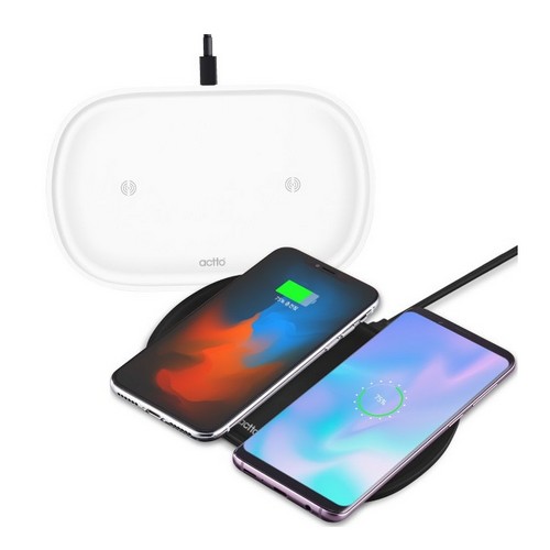 엑토  20W 트윈 무선충전기 MTA-29