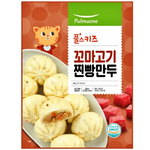 풀무원  꼬마 고기 찐빵만두 45g