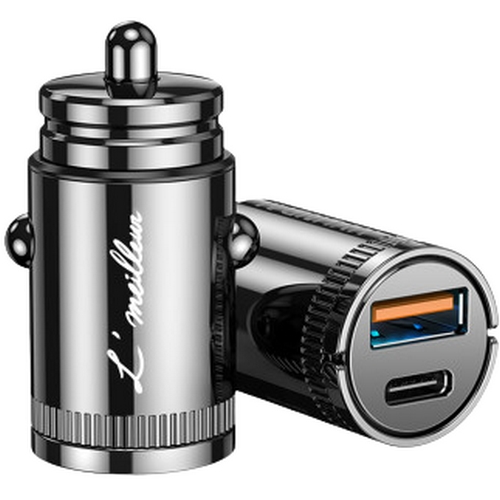 르메이어  차량용 초미니 듀얼 포트 시거잭 충전기 LMEA-CAR-CJ13