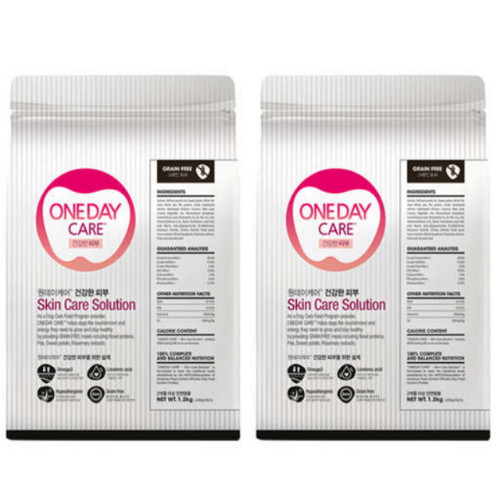 카길애그리퓨리나 뉴트리나 원데이케어 건강한 피부[1.2kg x 2개] - 에누리 가격비교