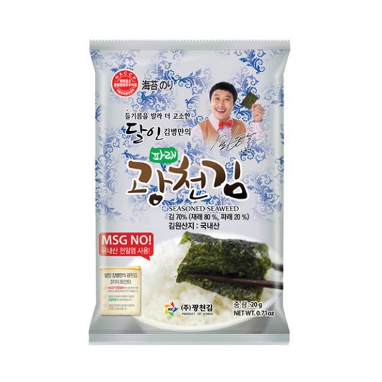 달인 김병만의 파래 광천김 20g