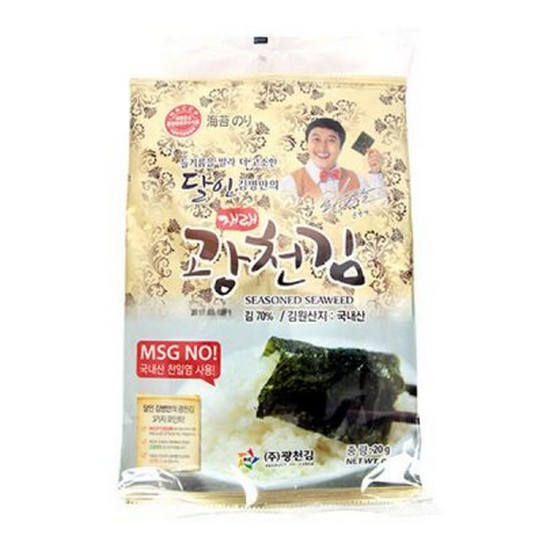 달인 김병만의 재래 광천김 20g