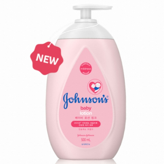존슨즈베이비 핑크 로션 펌프형 500ml