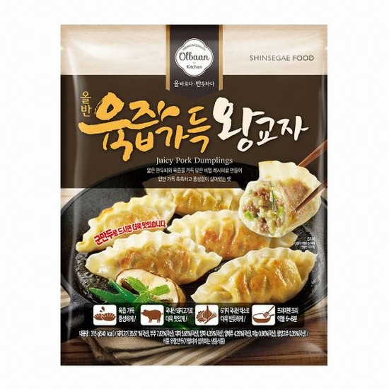 신세계푸드 올반키친 육즙가득 왕교자 315g [6개] - 에누리 가격비교