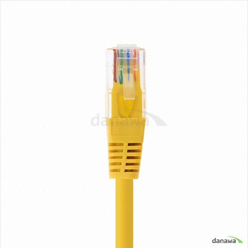 강원전자 NETmate CAT.6 UTP 다이렉트 랜케이블 옐로우