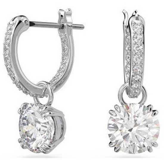 스와로브스키 Constella 로듐 드롭 귀걸이 5636717