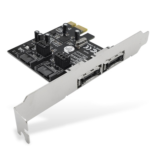 라인업시스템 LANStar LS-PCIE-2SATA SATA3 eSATA PCIe 카드