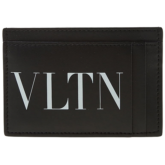 발렌티노 남녀공용 로고 카드지갑_1Y2P0S38 LVN 0NI