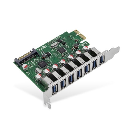 라인업시스템 LANStar LS-PCIE-EX307 7포트 USB 3.0 PCIe 카드