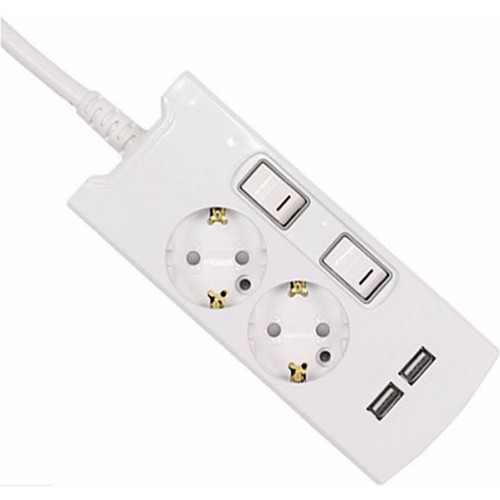 두남 써보니 2구 개별 스위치형 USB 멀티탭