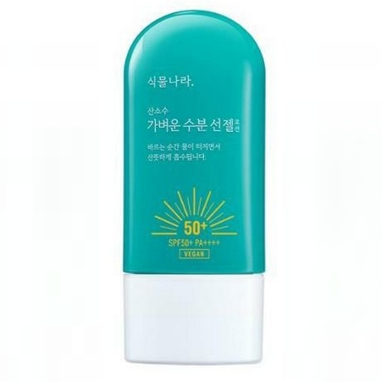식물나라 산소수 가벼운 수분 선 젤 로션 60ml