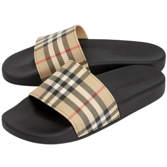 버버리 펄리 빈티지 체크 슬리퍼_8056942