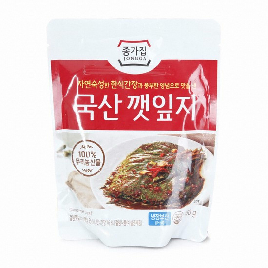 대상 종가집 국산 깻잎지 150g