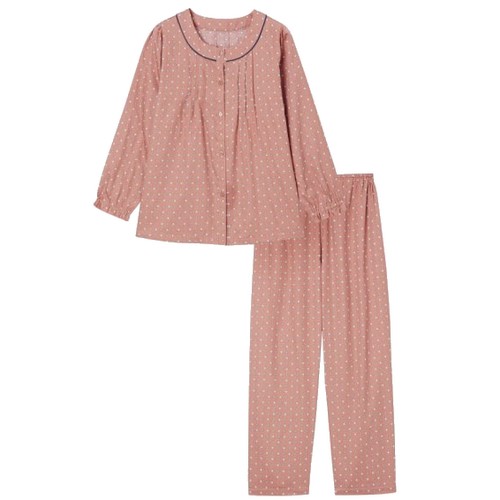 와코루 여성 면70수 리본 파자마 WPA3190