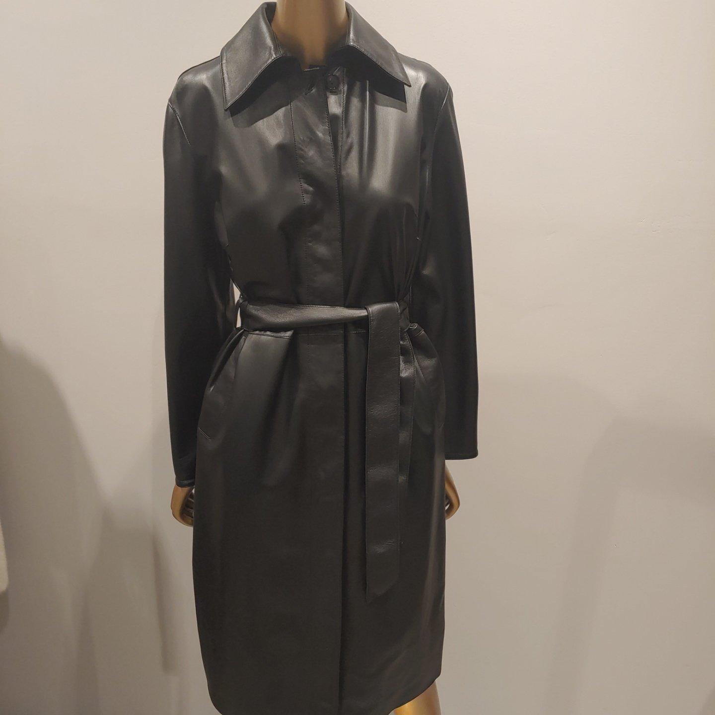 우바 남성 양가죽트렌치코트_D5W3LC70