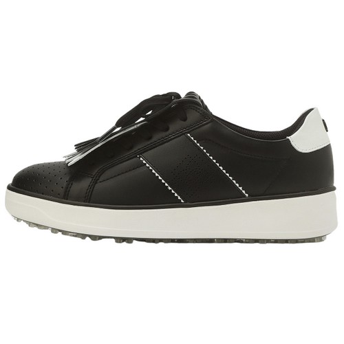 LF 닥스골프 홀로그램 와펜 포인트 태슬 스파이크리스 골프화 DNSO2F601BK