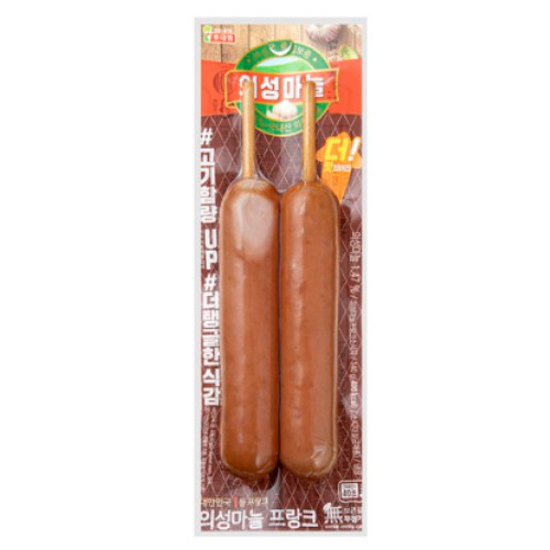 롯데햄  의성마늘프랑크 후랑크소시지 2입 140g