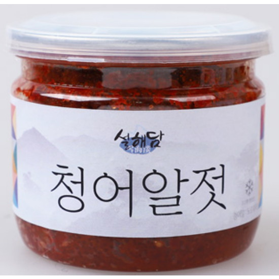 설해담  청어알 젓갈 220g