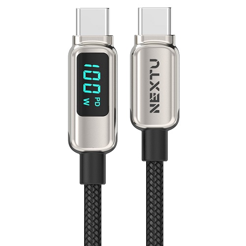 이지넷유비쿼터스 NEXTU C to C타입 100W 케이블 NEXT-CCD7120-100W