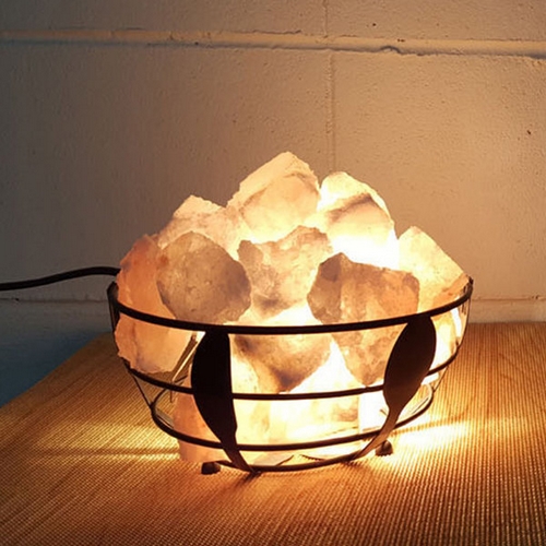 히말라야 소금 램프 포크앤나이프