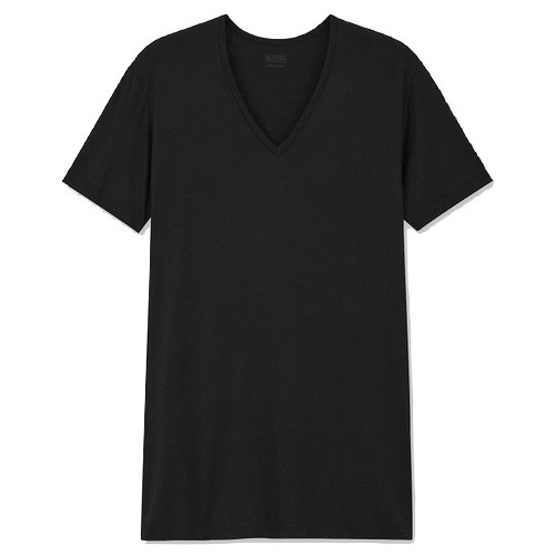 유니클로 남성 히트텍 V넥 반팔_441611