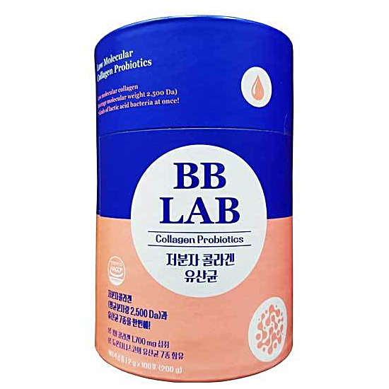 비비랩 저분자 콜라겐 유산균 2g 100포