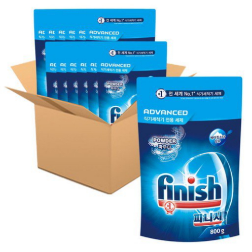 피니시 식기세척기 전용세제 파우더 800g