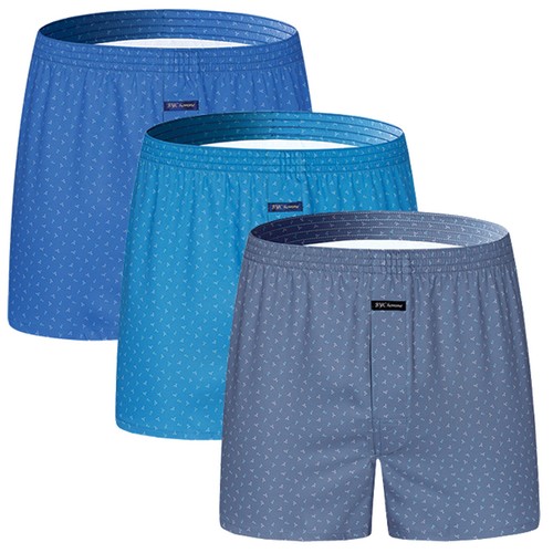 BYC 죽섬유원단60수면트렁크팬티3매입MRG1004