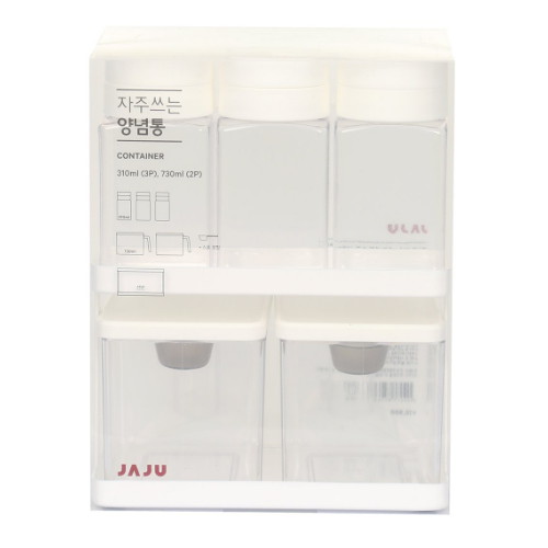 JAJU 자주 쓰는 양념통 5종