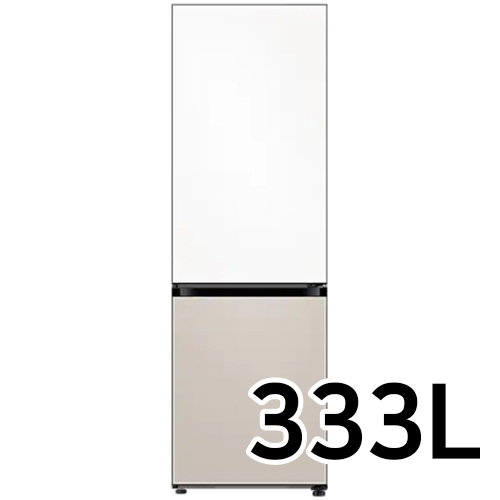 삼성전자 비스포크 키친핏 새틴 RB33A3661 (화이트+베이지)