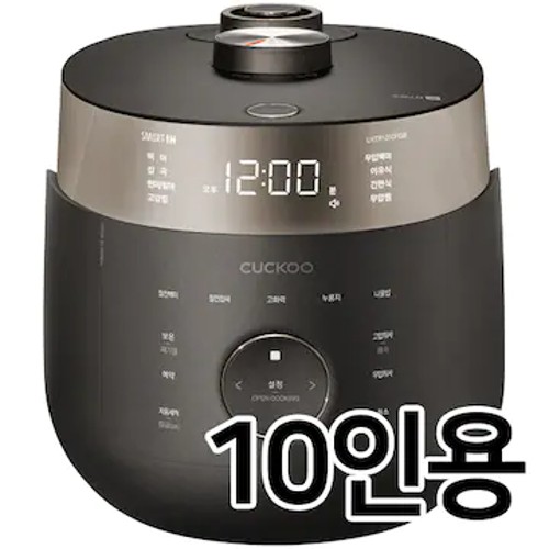 쿠쿠전자 트윈프레셔 마스터셰프 CRP-LHTR1010FGB