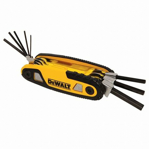 디월트 접이식 육각렌치 DWHT70263 (8pcs)