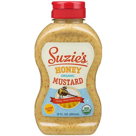 수지스 유기농 허니 머스타드 355ml