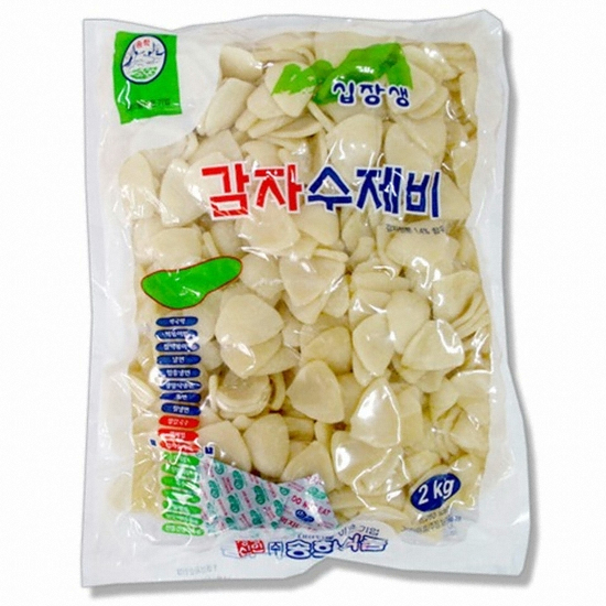 송학식품  십장생 감자 수제비 2kg