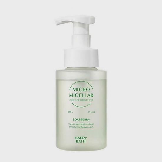 해피바스 마이크로 미셀라 솝베리 버블폼 300ml