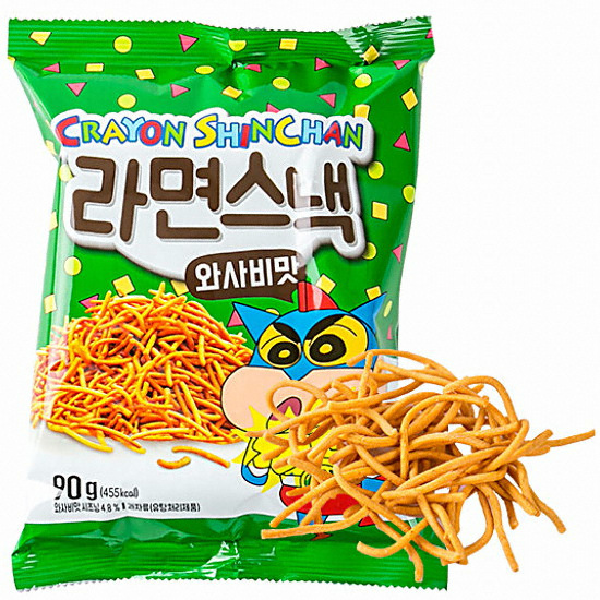 디에이치푸드 짱구 라면스낵 와사비맛 90g 16개 - 에누리 가격비교
