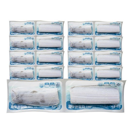 청룡수산  제주 홀피쉬 은갈치 90g