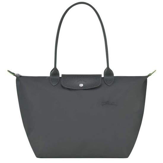 롱샴 여성 르 플리아쥬 그린 숄더백_L1899919P66