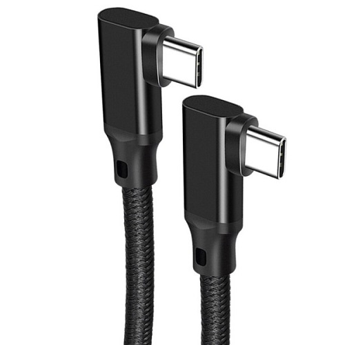 바라보고  더블 ㄱ자 USB 3.2 C to C타입 케이블