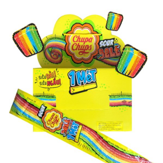 츄파춥스  사워벨트 젤리 1M 55g