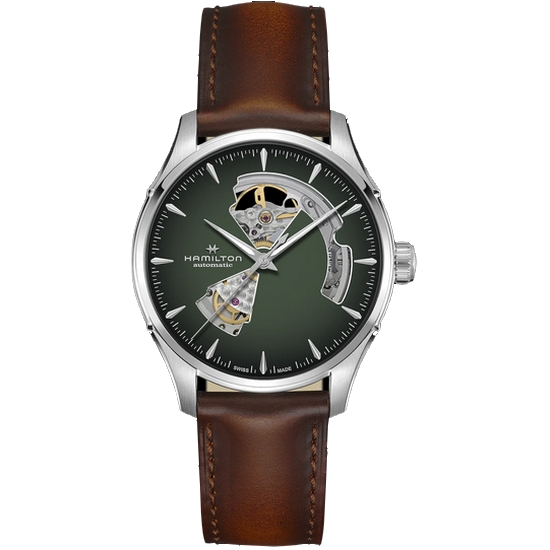 해밀턴 남성 재즈마스터 오픈하트 오토 40mm_H32675560
