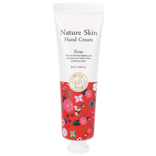 푸드어홀릭 네이처 스킨 핸드크림 로즈 30ml