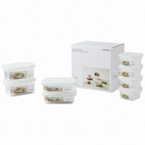 락앤락 항균 비스프리 테이블탑 냉장고정리용기 8종 세트