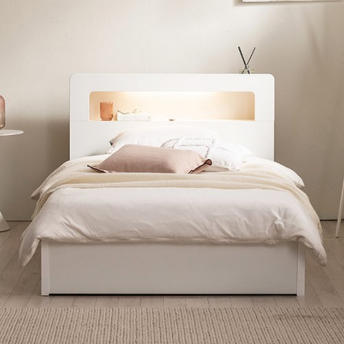 삼익가구 엔느 평상형 LED침대 SS