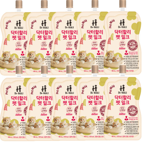 닥터할리 펫밀크 키튼 180ml