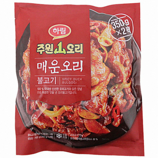 주원산오리  매운 오리불고기 700g
